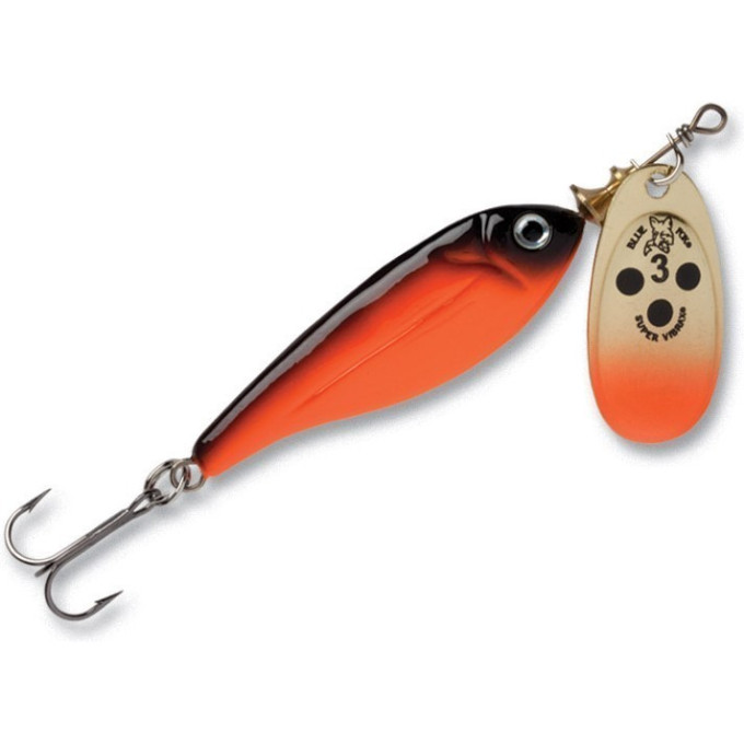 Вращающаяся блесна BLUE FOX Minnow Super Vibrax 9 г, SRB (BFMSV2-SRB)